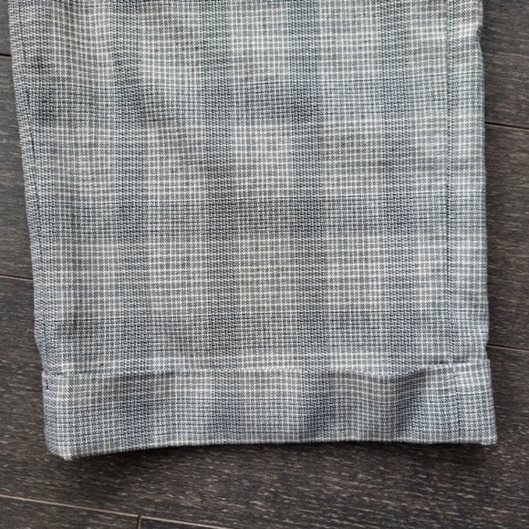 Selected Women Plaid Zip Straight Pants - Picture 8 of 12